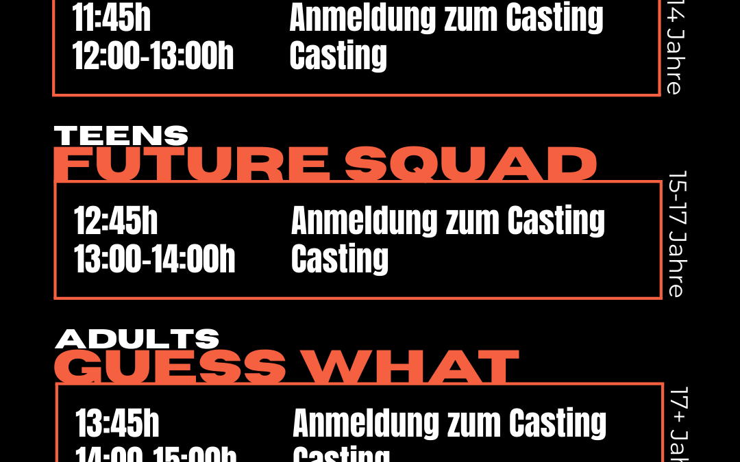 CASTING 2025