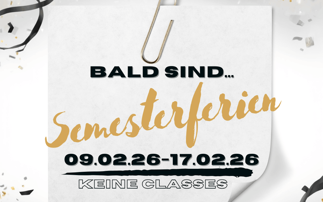 SEMESTERFERIEN 2026