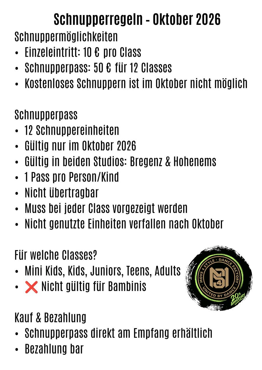 Schnuppern